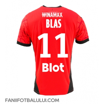Stade Rennais Ludovic Blas #11 Tricou Fotbal Replică 2024-25 Barbati Acasa